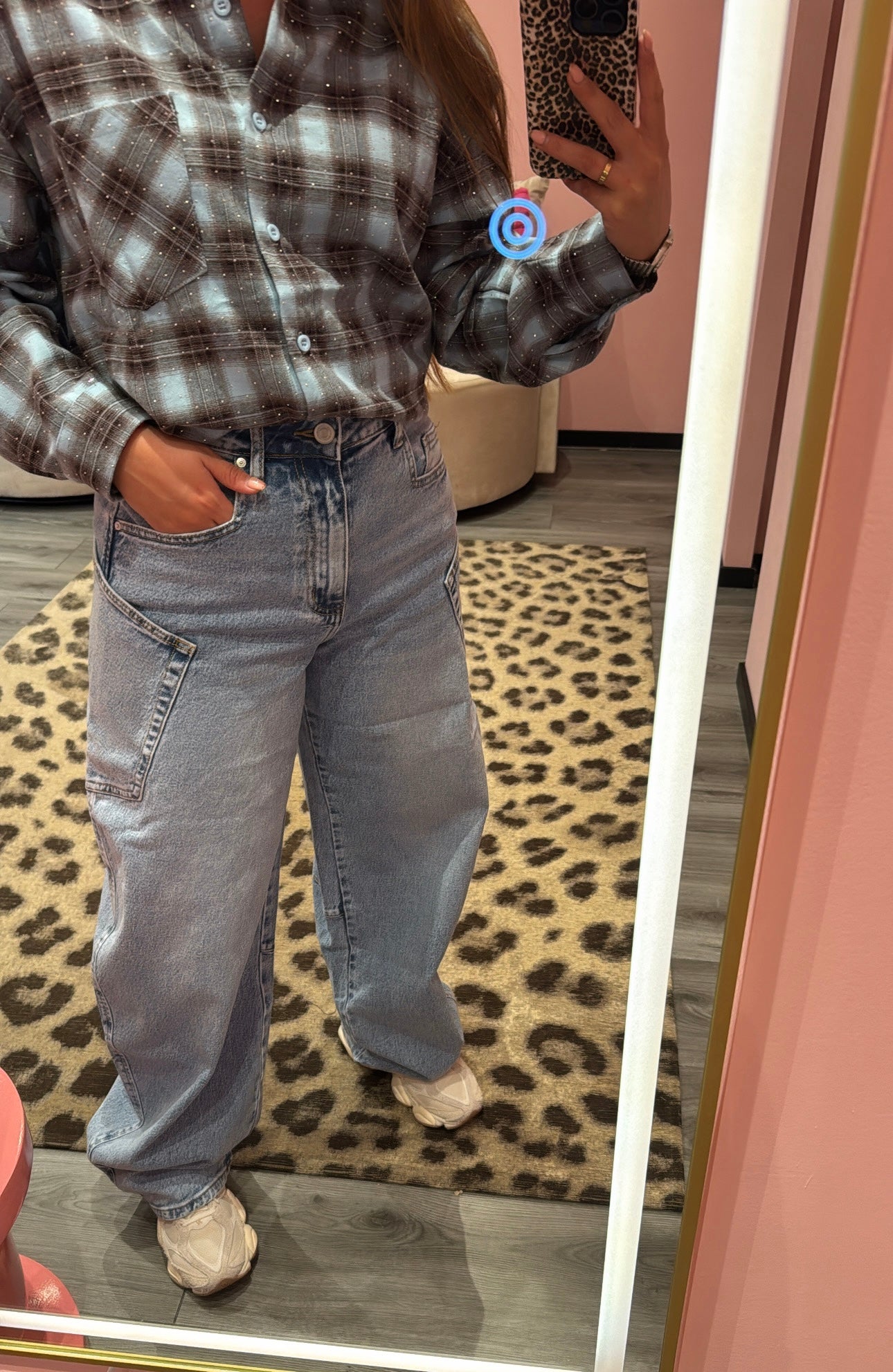 Queen Hearts Barrel/Balloon Jeans 3832