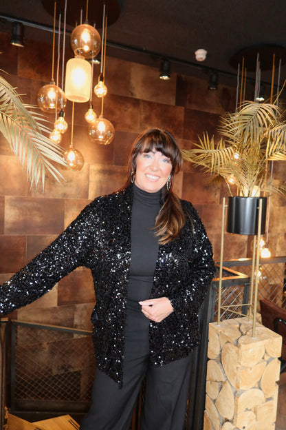 Ambika Paillet Vestje Zwart