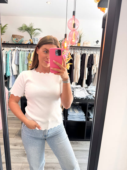 Ruffle Top Wit