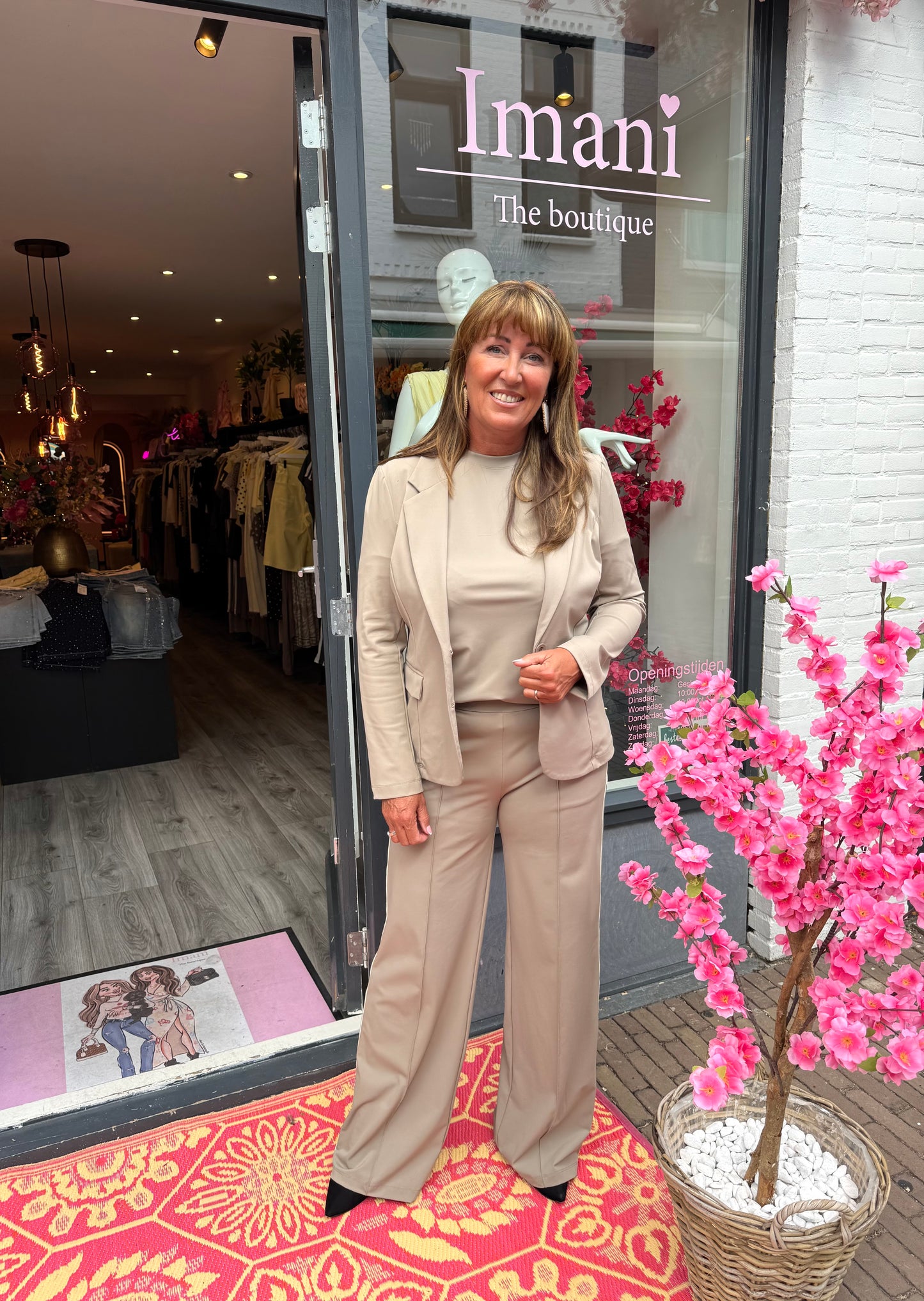 Ambika Travel Broek Gracelynn Taupe
