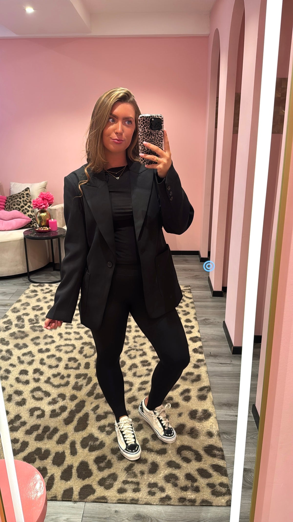 Soft Touch Ski Legging Zwart
