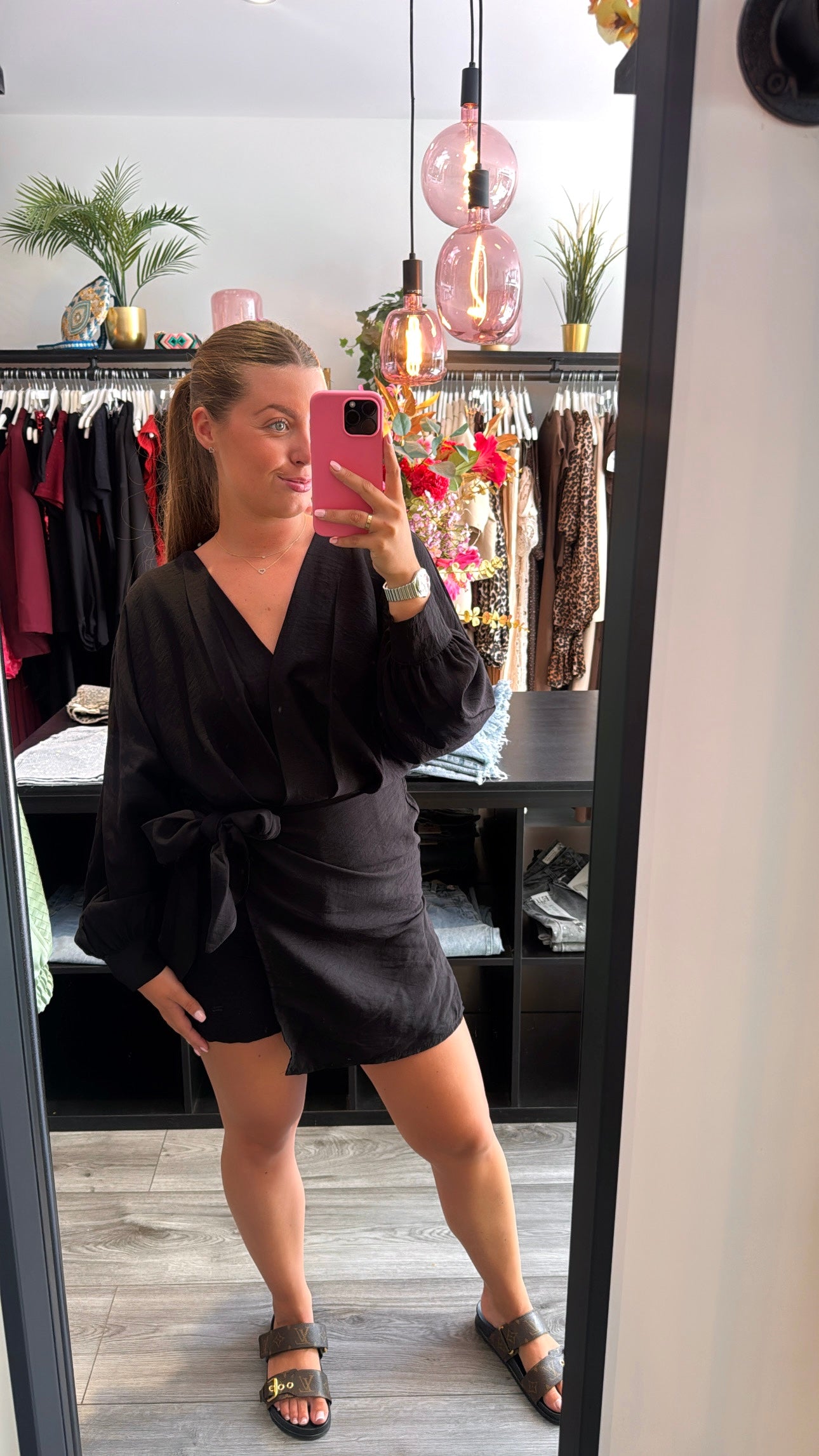 Playsuit Strik Zwart