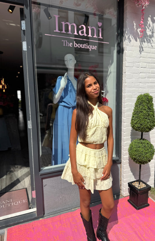 Vanya Top Butter Yellow ByMila