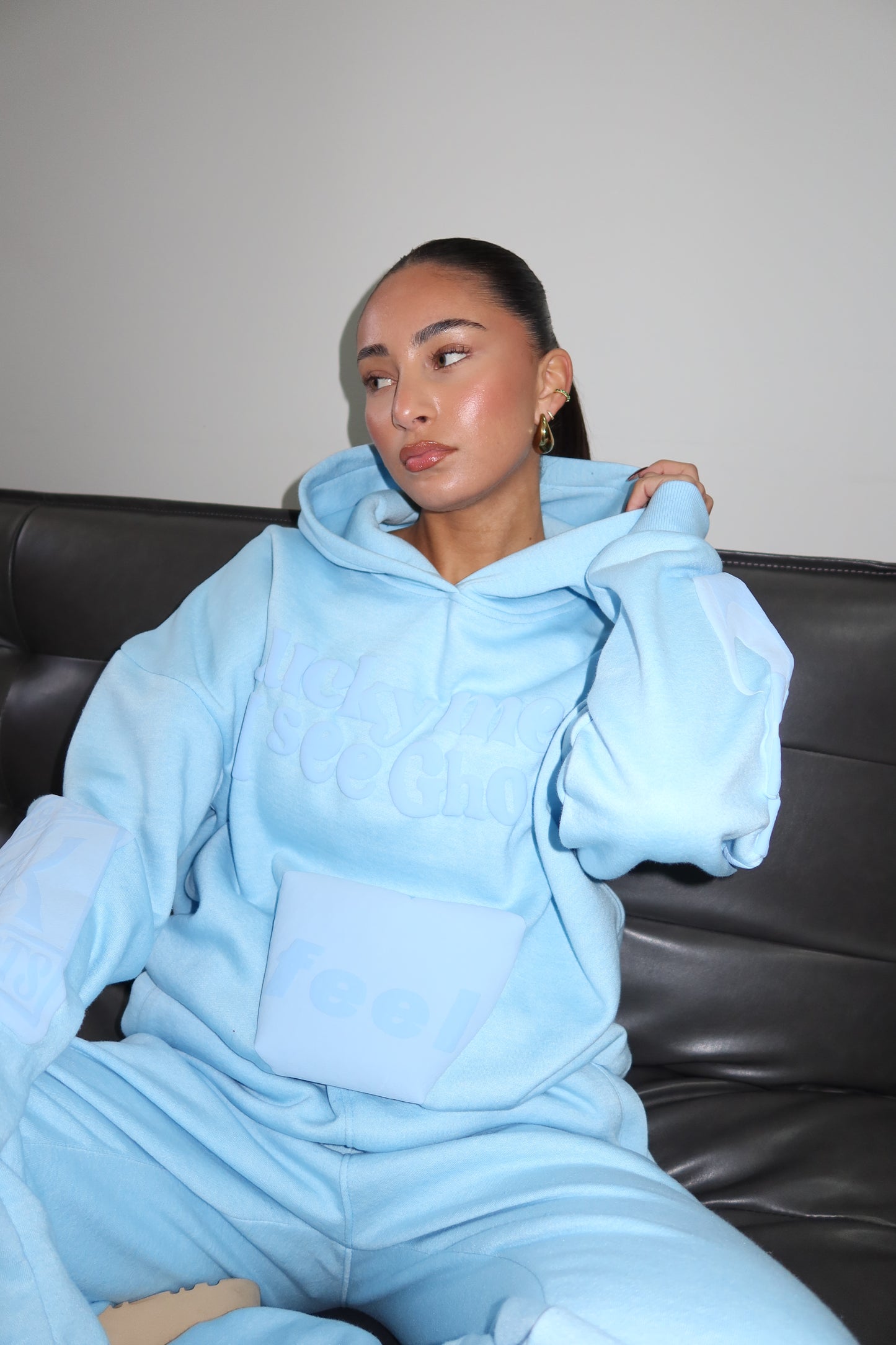 Lucky Me Joggingsuit Light Blue