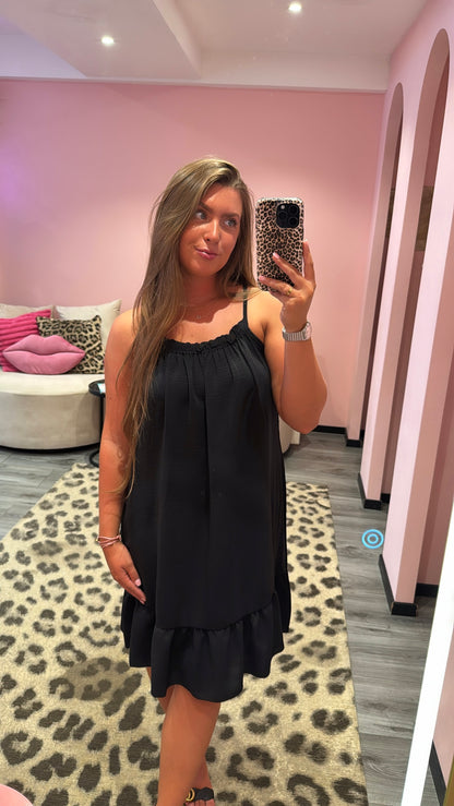 Summer Breeze Dress Zwart