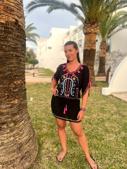 Ibiza Bagus Strand Jurkje Zwart
