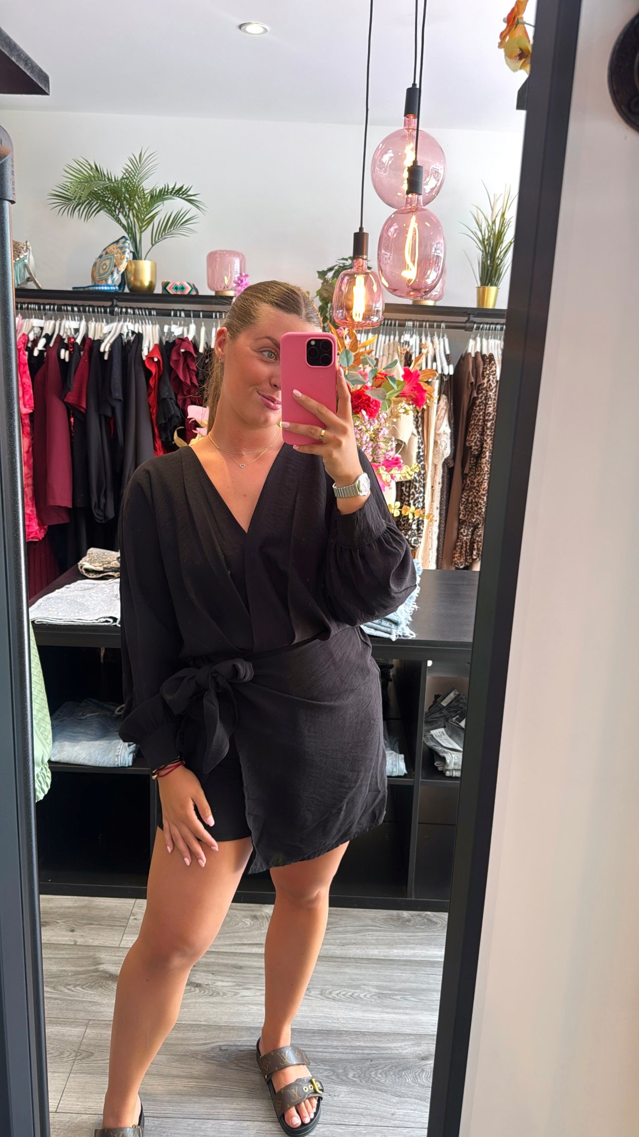 Playsuit Strik Zwart