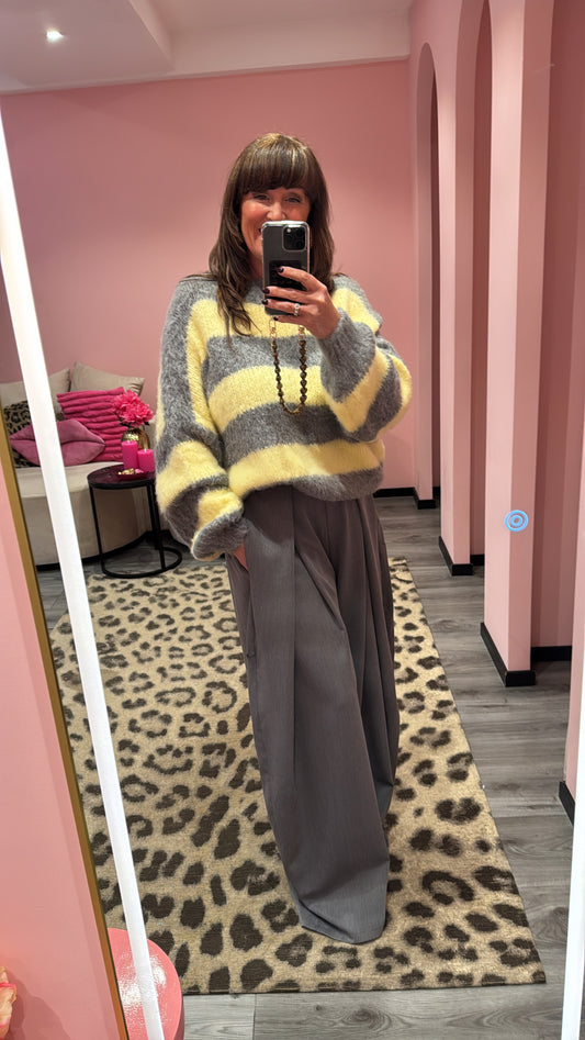 Pantalon Chique Grijs