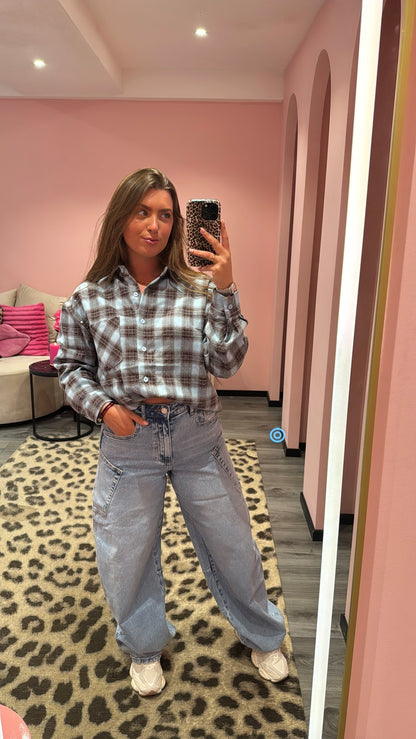 Queen Hearts Barrel/Balloon Jeans 3832