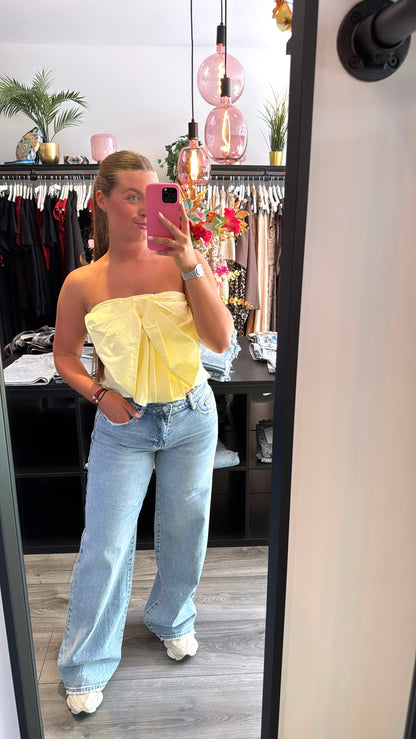 Queen Hearts Extra Wide Leg Jeans 3722