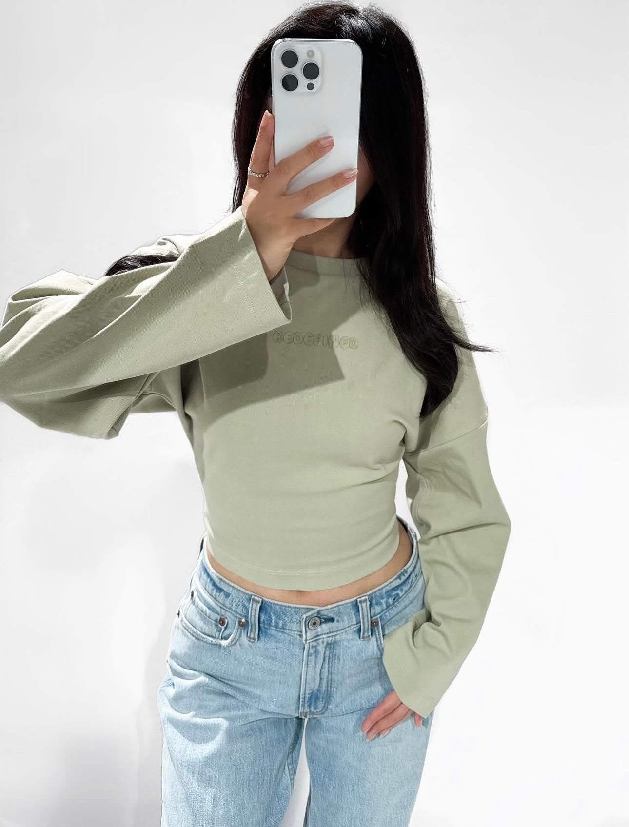 Redefined Top Sage Green ByMila