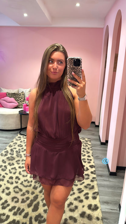 Chloé Playsuit Bordeaux