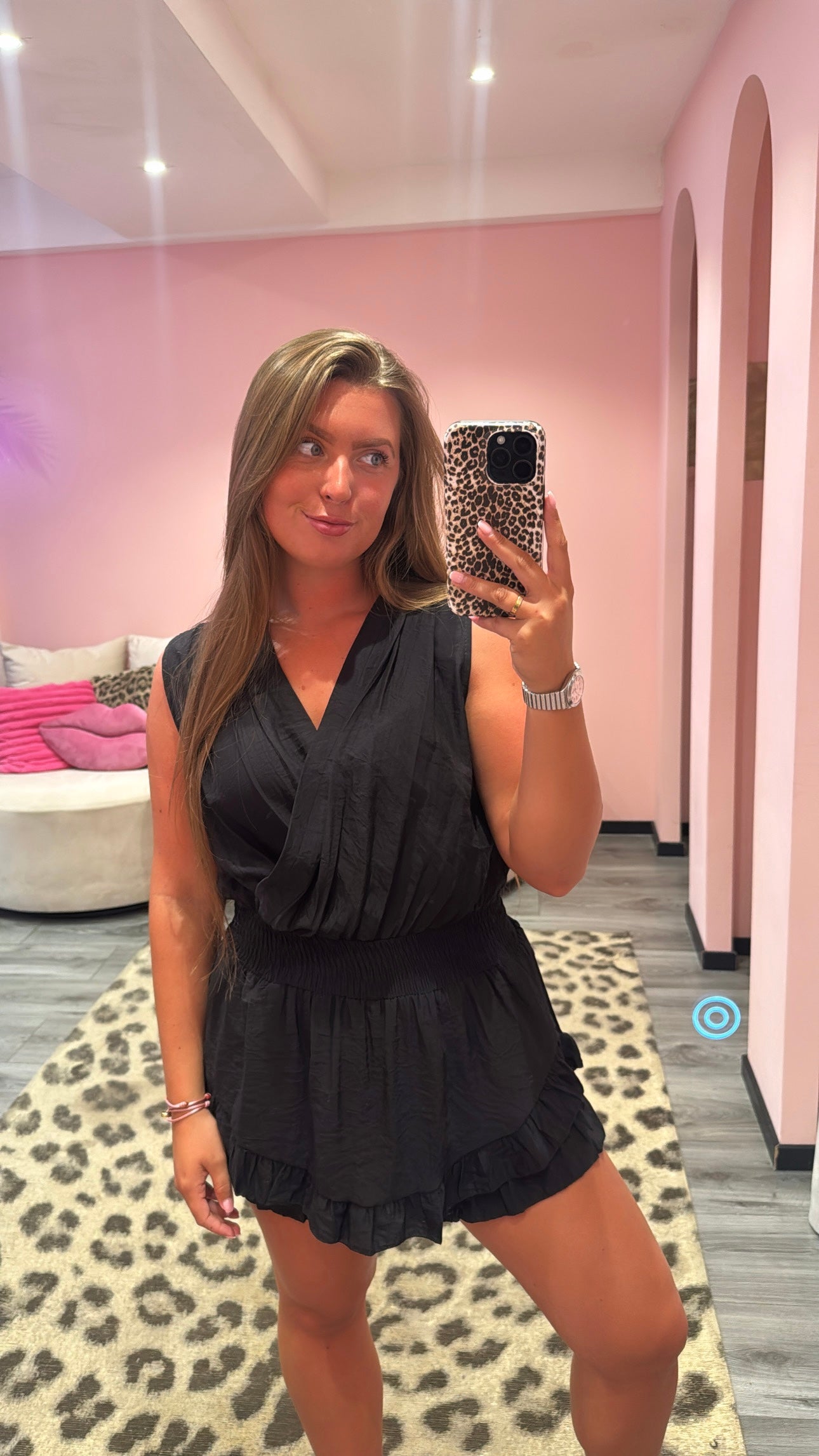 Loua Playsuit Zwart