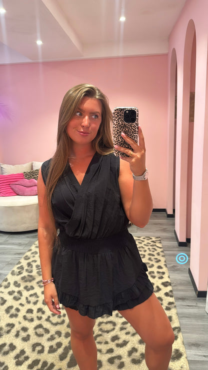 Loua Playsuit Zwart