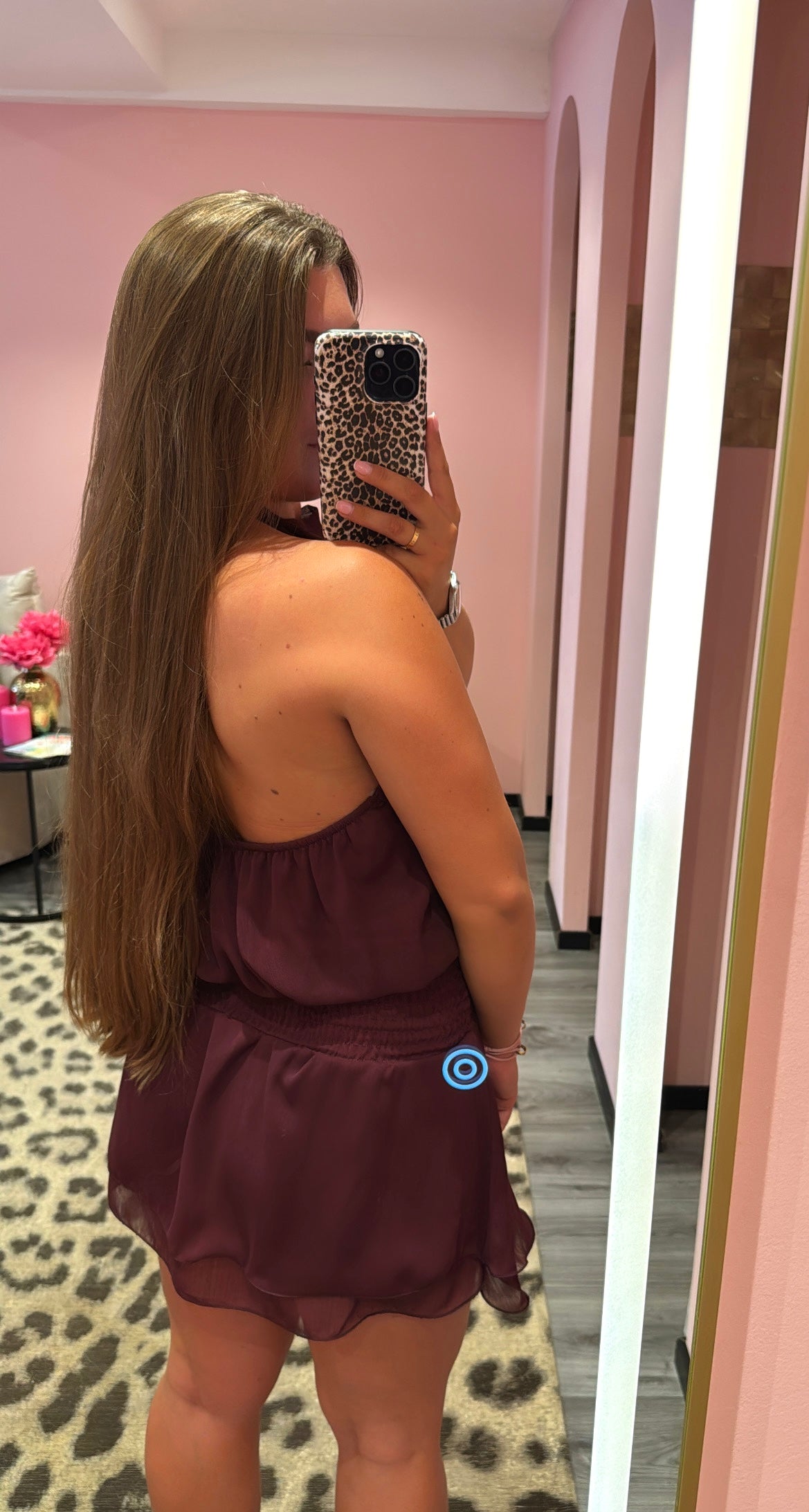 Chloé Playsuit Bordeaux