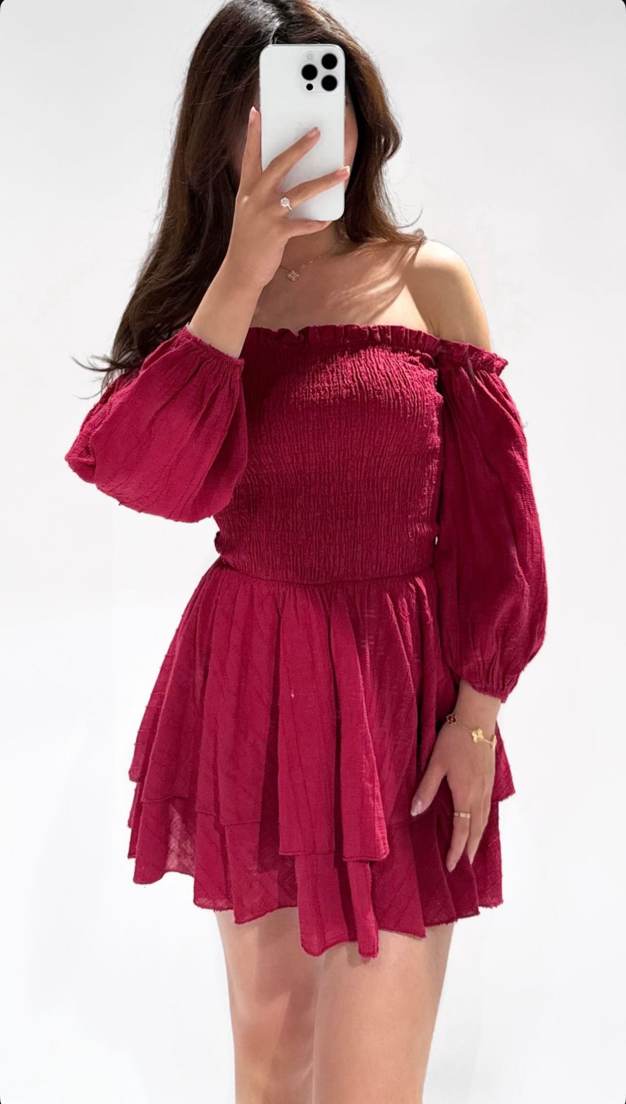 Melody Playsuit Bordeaux ByMila