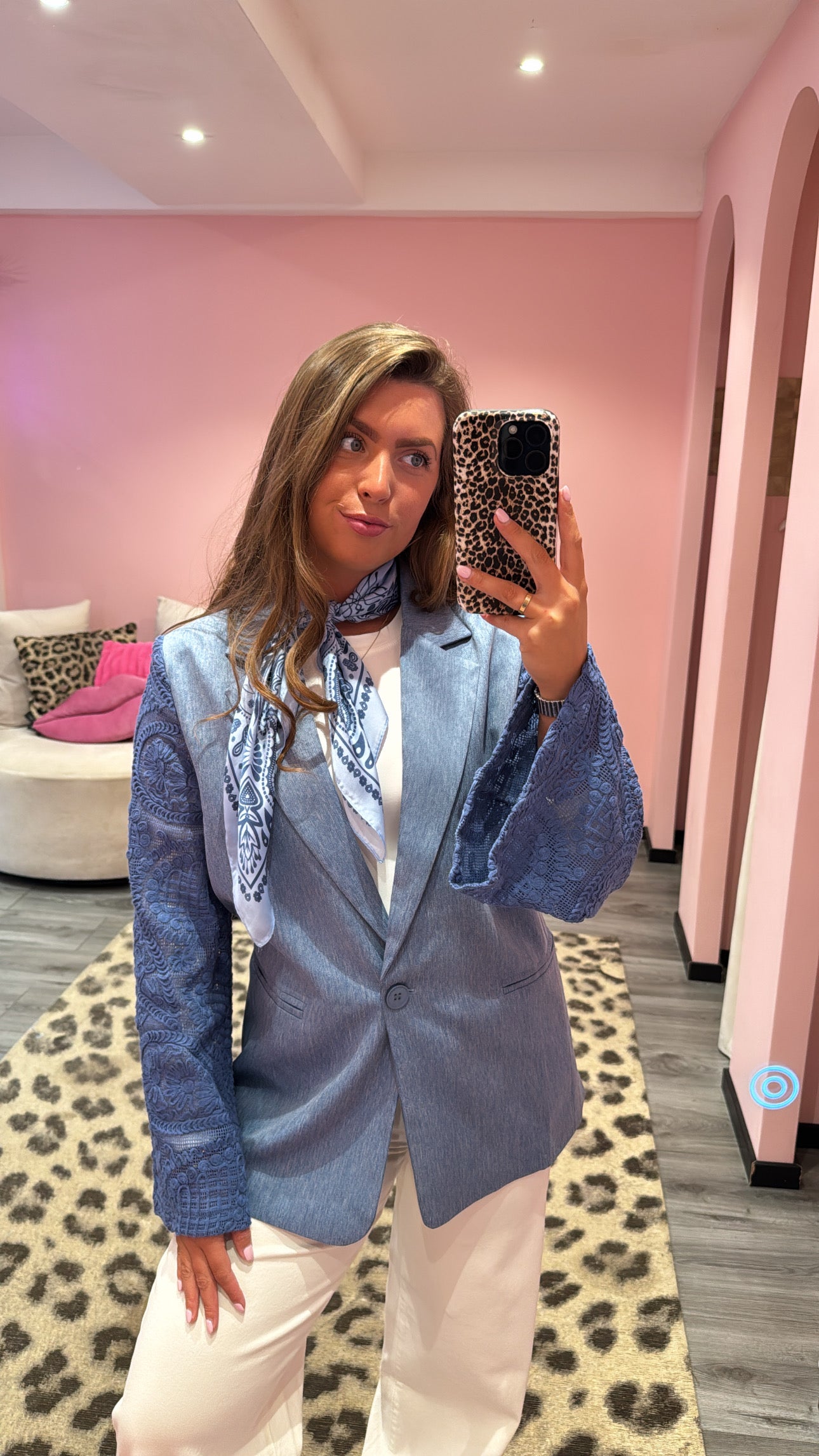 Ambika Denim Blazer Boho