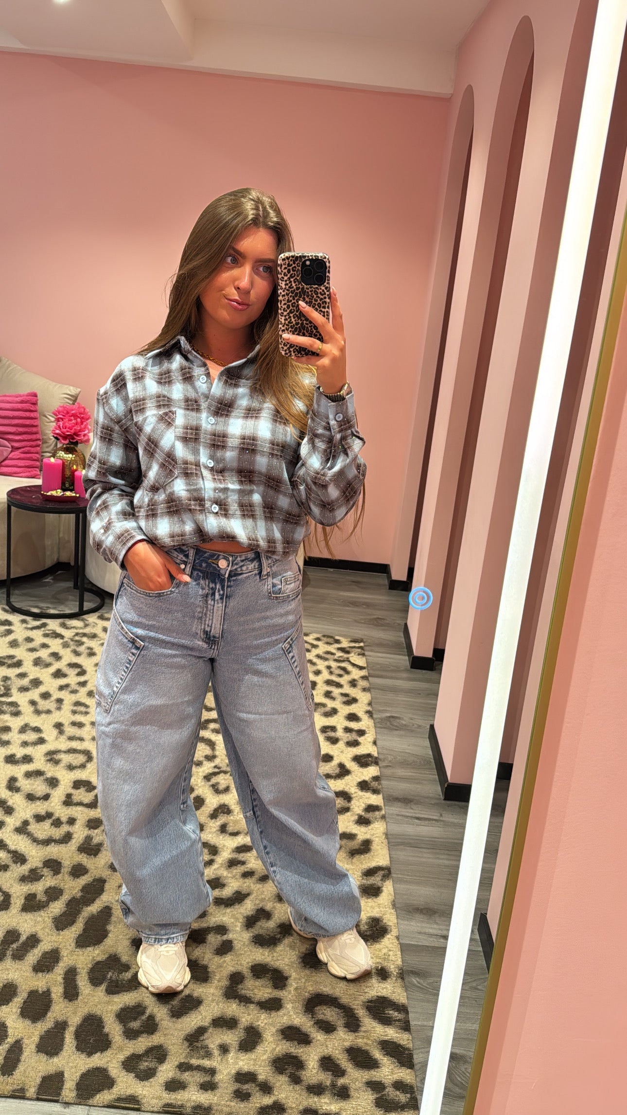 Queen Hearts Barrel/Balloon Jeans 3832