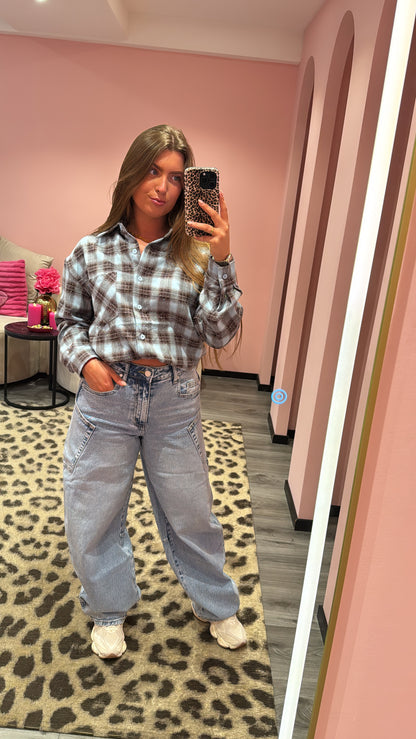 Queen Hearts Barrel/Balloon Jeans 3832