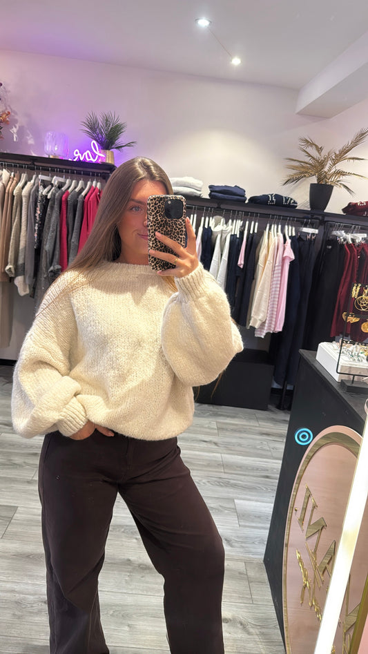 Knitted Trui Off White