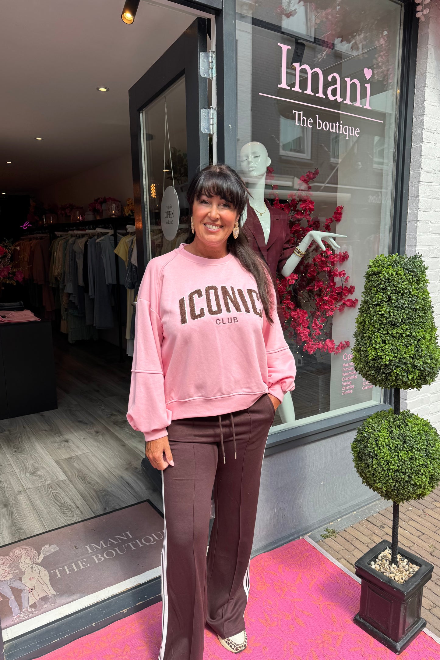 Iconic Sweater Roze