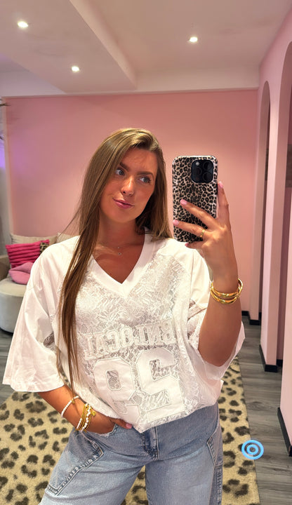 Baseball Lace Top Wit