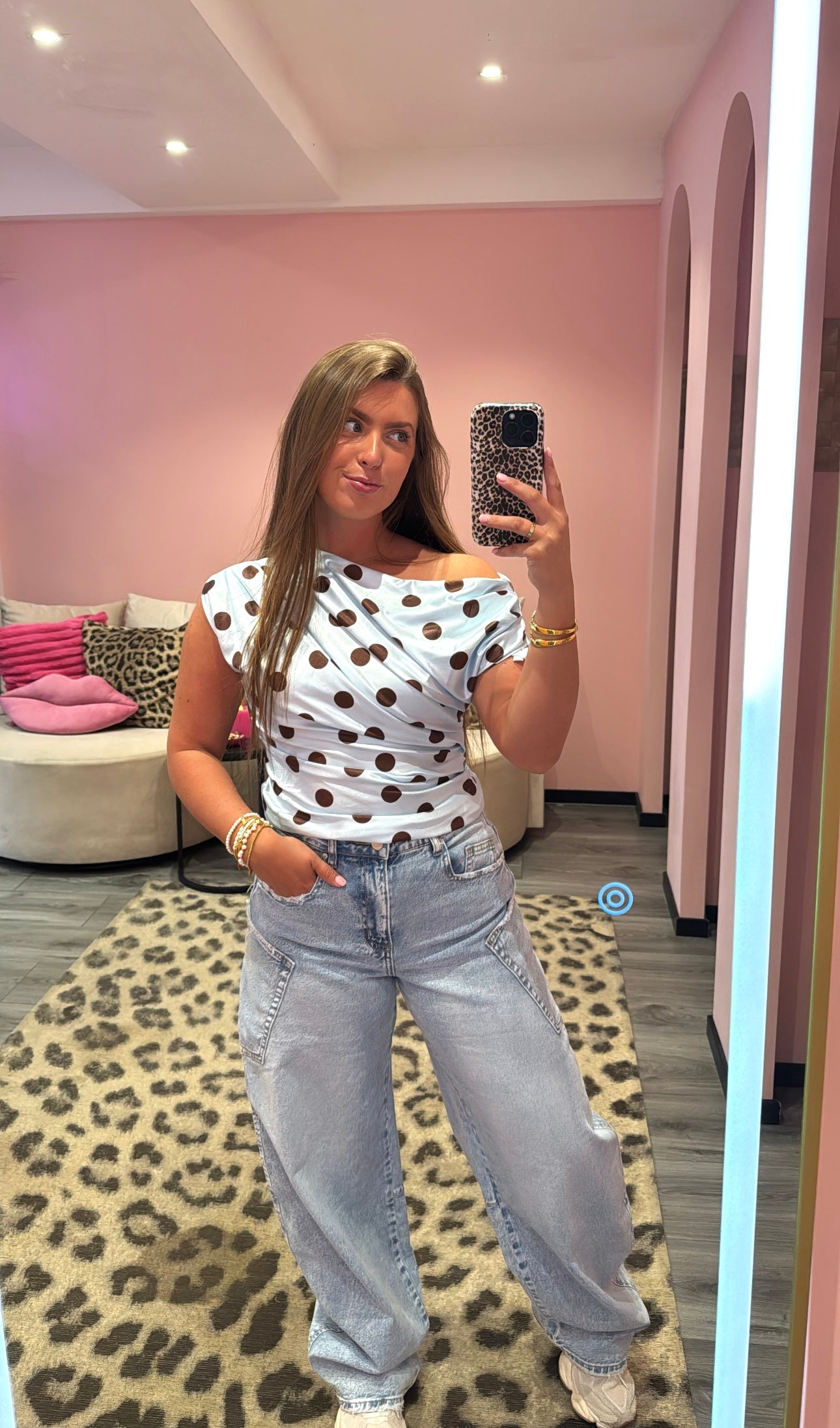 Queen Hearts Barrel/Balloon Jeans 3832-8