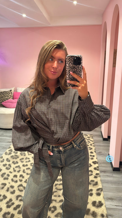 Ruby Blouse Bruin 9091
