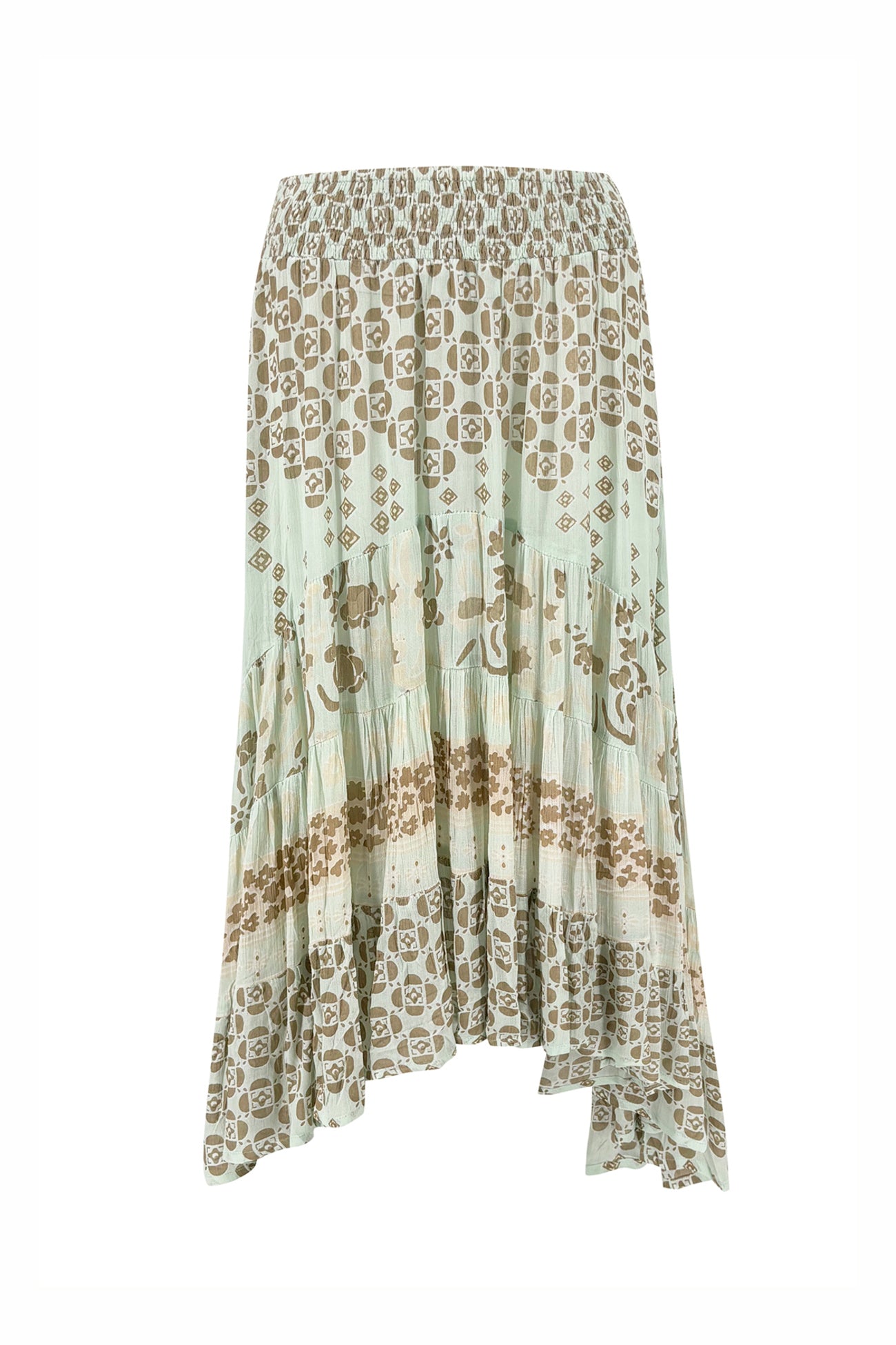 Skirt Gypsy Sun Solaya Mint Ibzmode