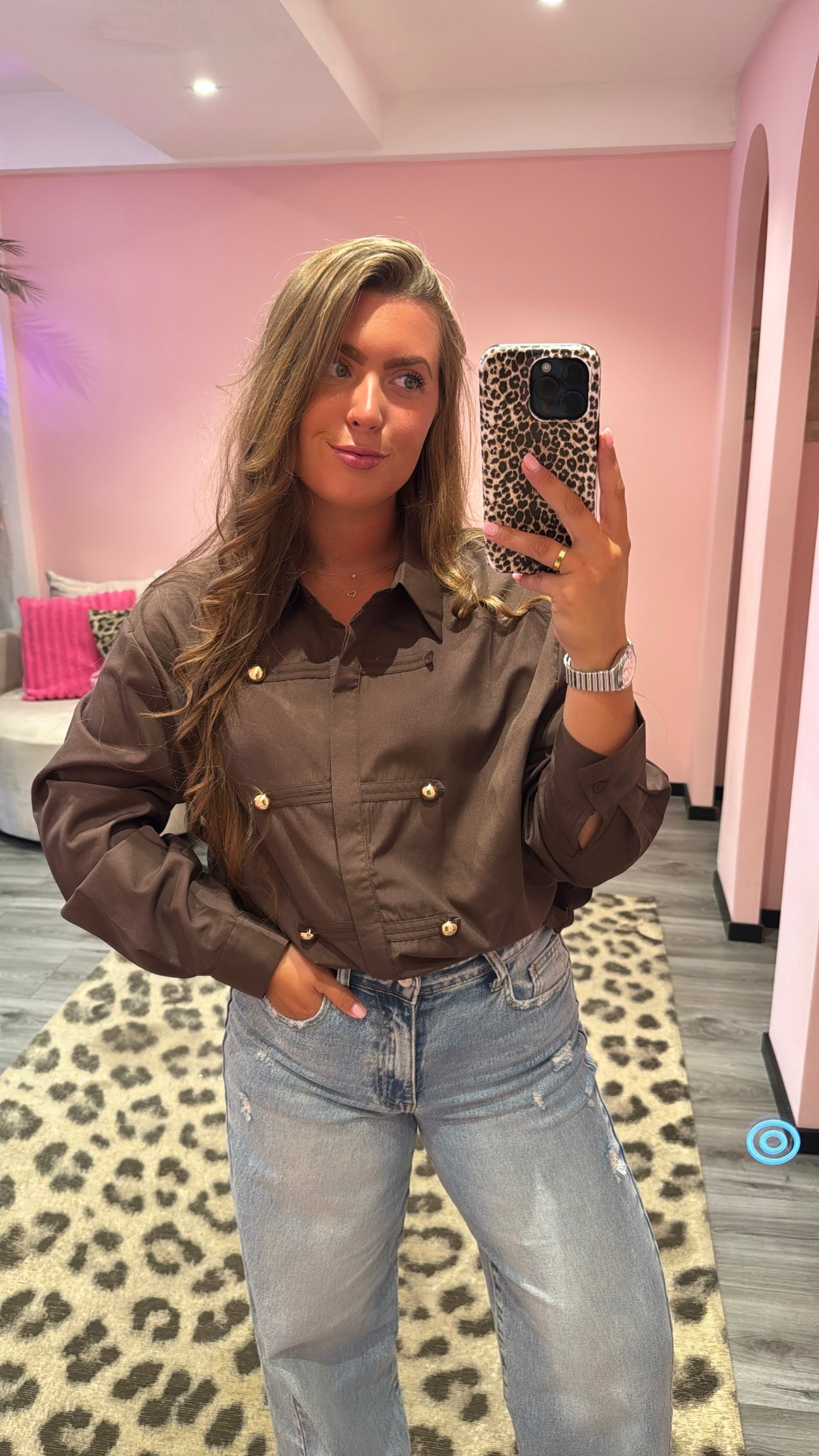 Blouse Utility Bruin