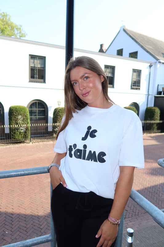 Ambika Je T’Aime T-Shirt Zwart