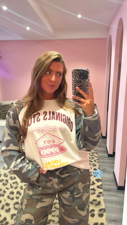 Camouflage Longsleeve Original Studio