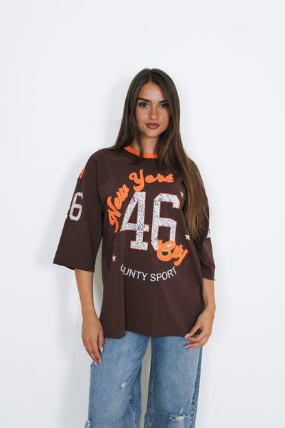 Baseball T-Shirt New York Bruin