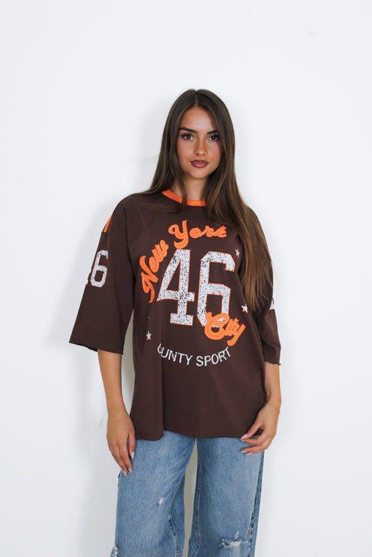 Baseball T-Shirt New York Bruin