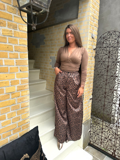 Leopard Print Trousers