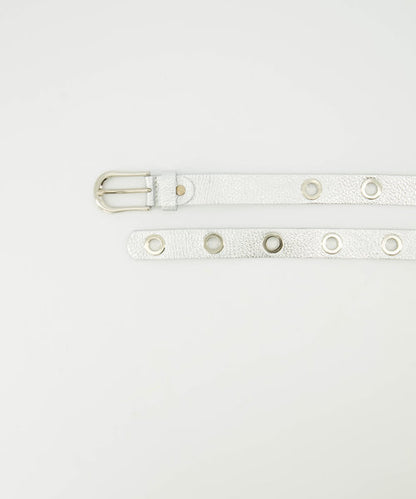 Avery Belt Metallic Silver