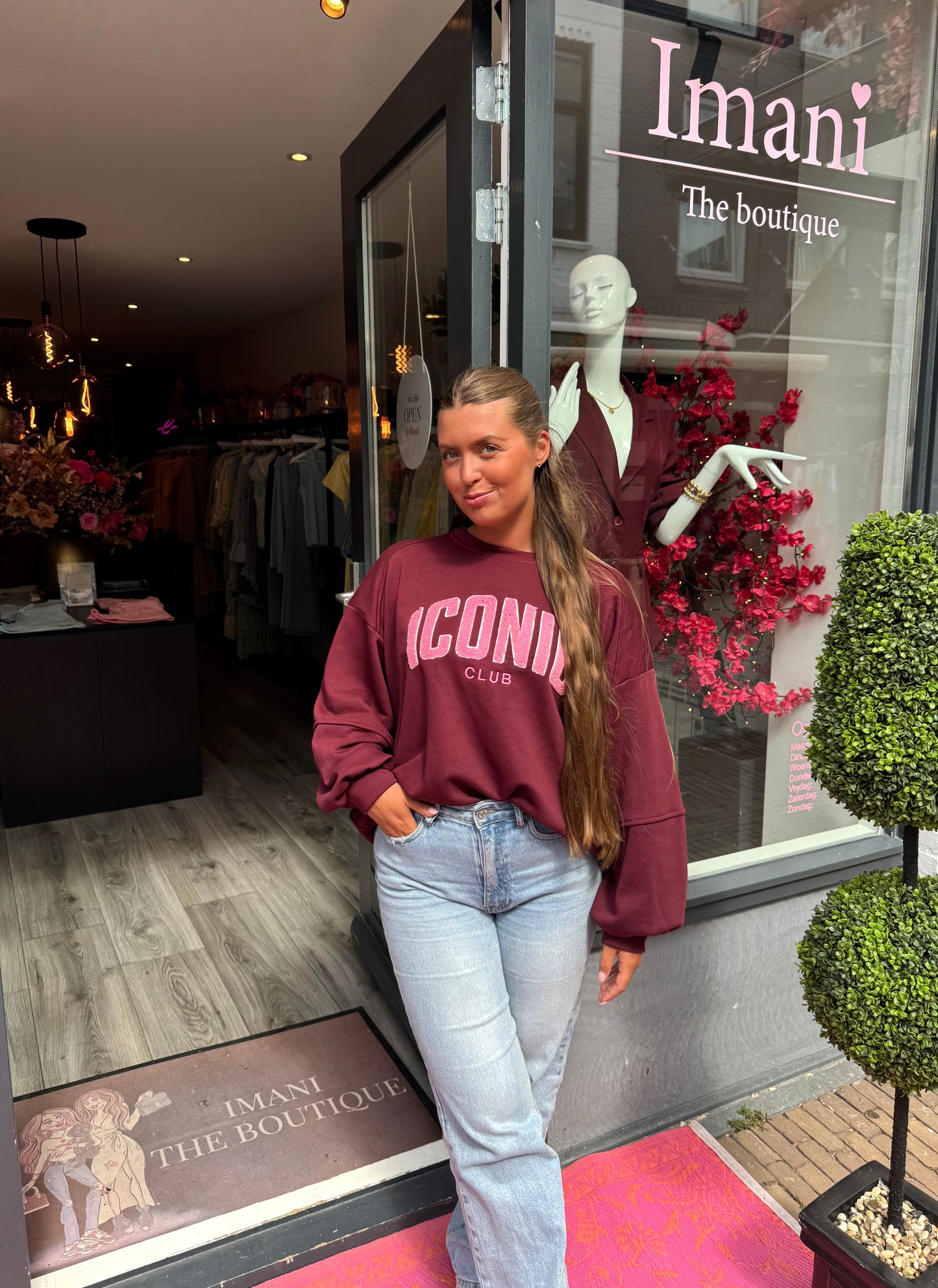 Iconic Sweater Bordeaux
