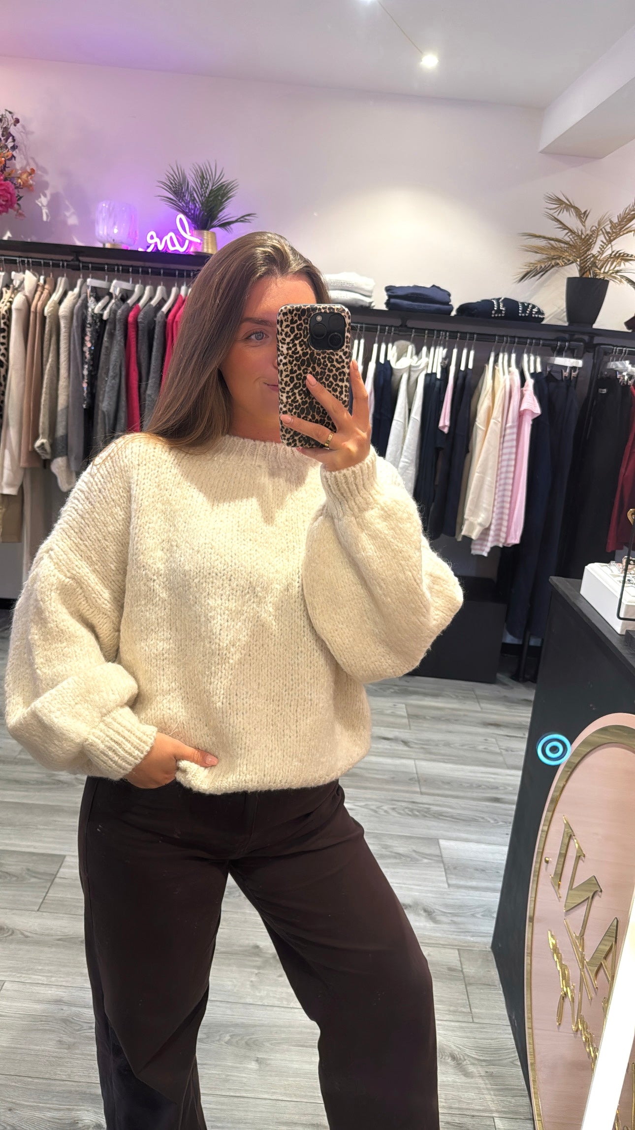 Knitted Trui Off White