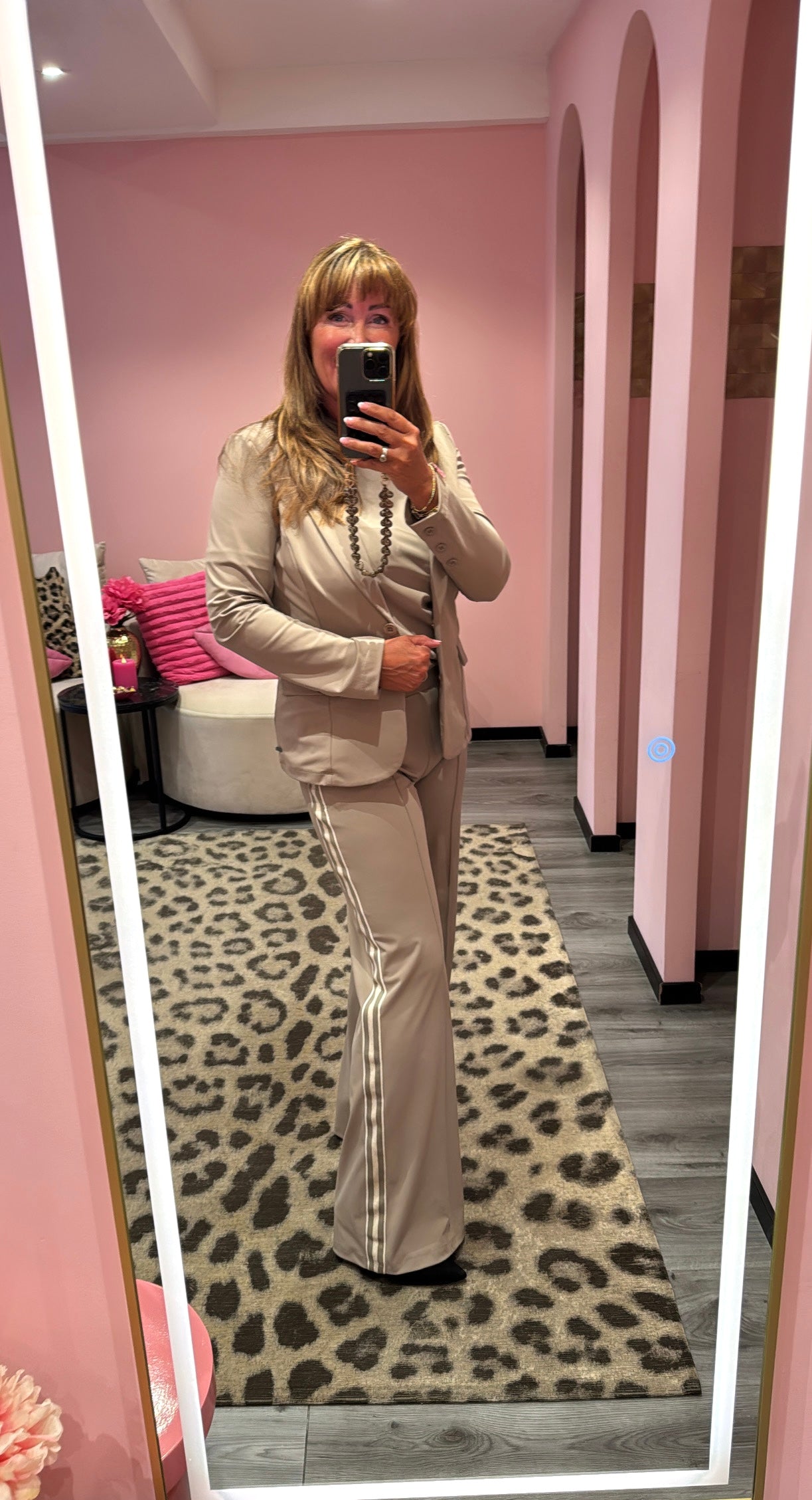 Ambika Travel Blazer Abby Taupe