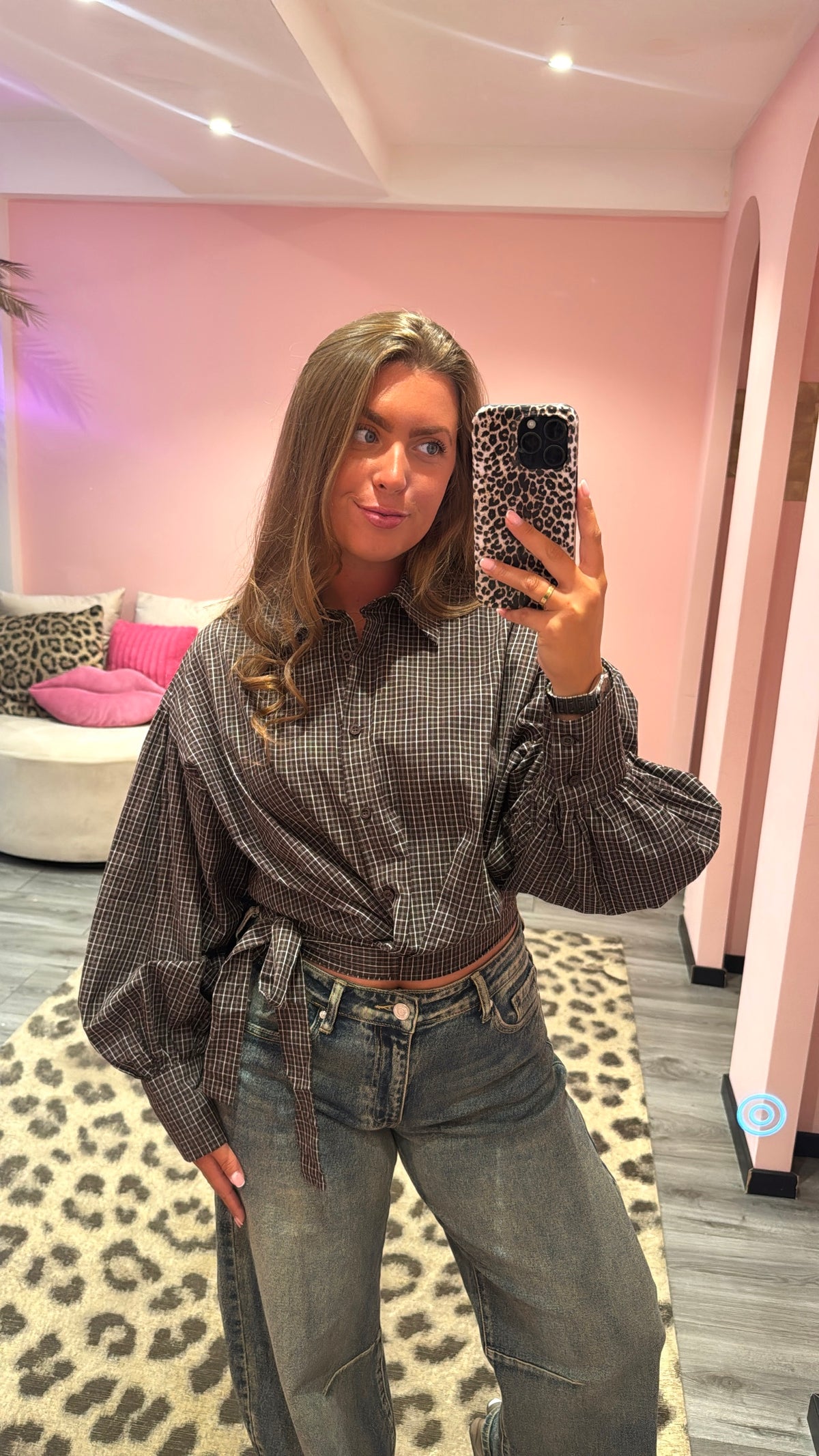 Ruby Blouse Bruin 9091
