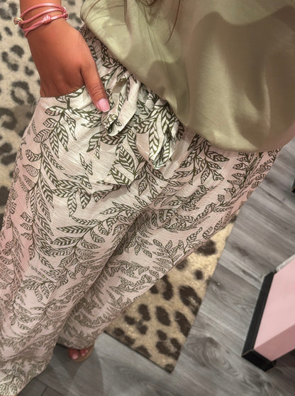 Milo Olive Pants