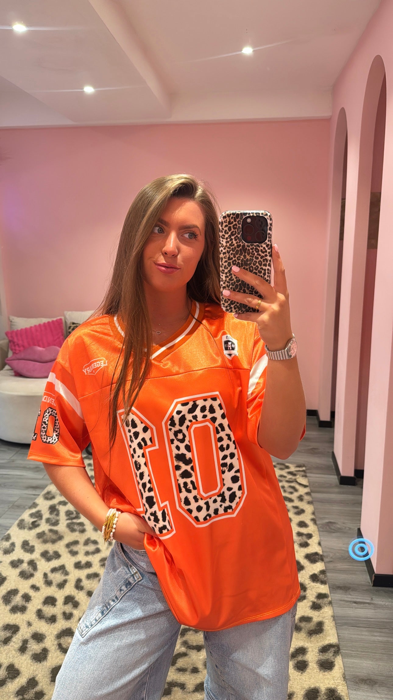 Leopard Jersey Oranje