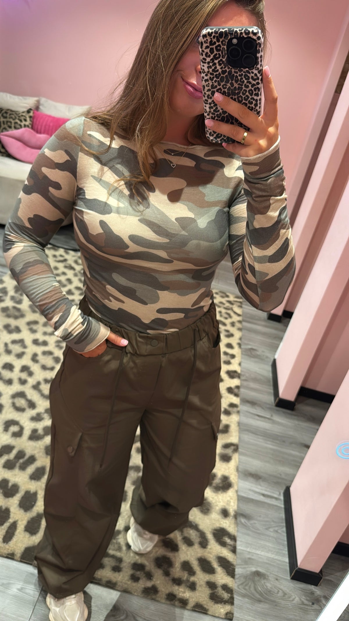 Cargo Broek Army Groen 8064