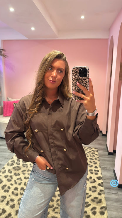 Blouse Utility Bruin