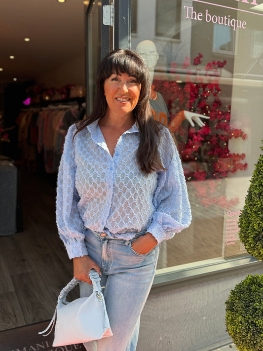Blouse Licht Blauw