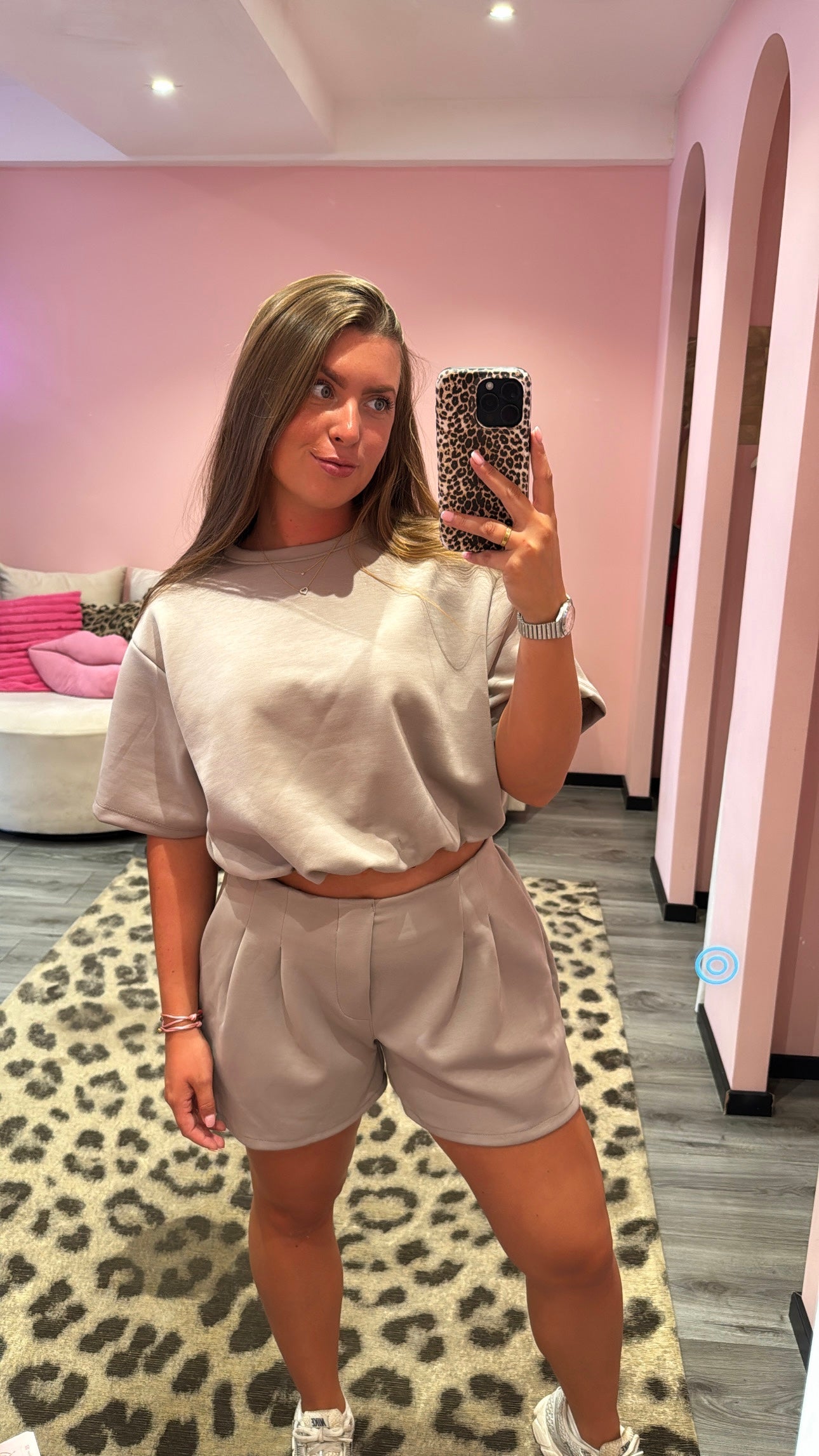 Comfy 2 Piece Set Taupe