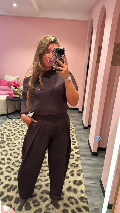 Pantalon Noémi Bruin