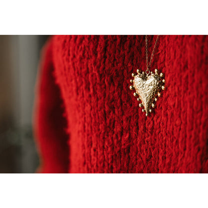 ByShir Ketting Hart Lang Goud