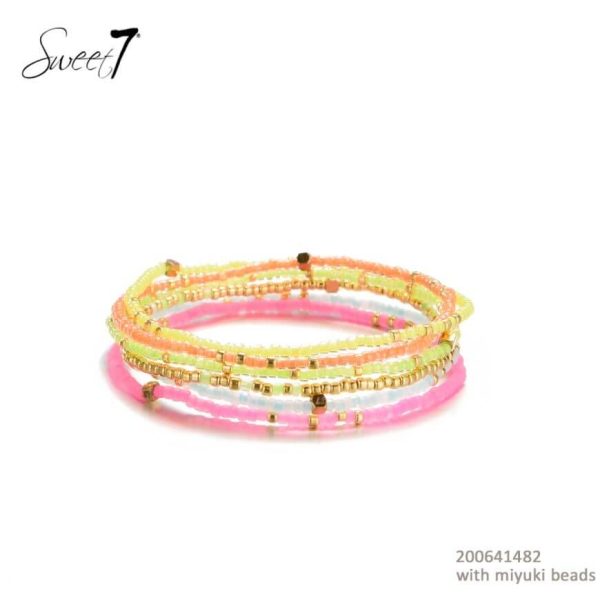 Bracelet Miyuki Set Neon 