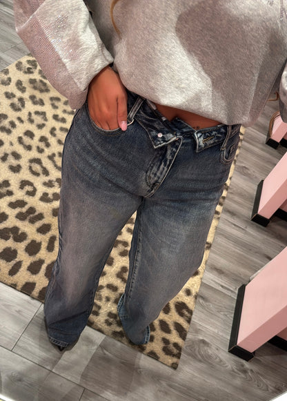 Wide Leg Jeans 2032-1